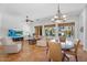 Inviting living room with comfortable seating, tile flooring, and natural light at 4204 S Winter Ln, Gilbert, AZ 85297