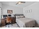 Bedroom featuring a desk and neutral tones creating a serene and productive workspace at 526 W Kings Ave, Phoenix, AZ 85023