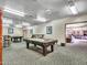 Game room featuring a pool table and seating area at 5757 W Eugie Ave # 1076, Glendale, AZ 85304