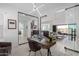 Well-lit home office offering an open layout to living area and easy access to the kitchen at 1330 E Monte Way, Phoenix, AZ 85042