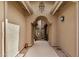Inviting walkway to front door featuring an arched entrance, providing a warm welcome at 15550 S 5Th Ave # 130, Phoenix, AZ 85045