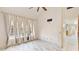 Bedroom with high ceiling, marble floors and windows providing ample natural light at 1633 E Lakeside Dr # 98, Gilbert, AZ 85234