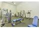 An on-site exercise room with various workout machines and weights at 1633 E Lakeside Dr # 98, Gilbert, AZ 85234