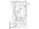 This is a site plan showing the orientation of the house on the lot, including the location of the garage at 16689 W Hackamore Dr, Surprise, AZ 85387