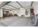 Spacious garage with ample storage, shelving, and work space at 1749 W Posada St, Coolidge, AZ 85128