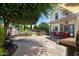 Enjoyable backyard featuring a shaded patio area, perfect for outdoor dining and relaxing at 1870 E Oakland St, Gilbert, AZ 85295