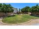 Expansive backyard with well-manicured lawn, mature trees, and ample space for recreation and relaxation at 1870 E Oakland St, Gilbert, AZ 85295