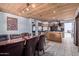 Formal dining room with wood ceiling is great for entertaining at 2043 E Quartz St, Mesa, AZ 85213