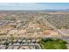 Panoramic aerial view displaying land in a residential community, underlining the area's size and desirable desert location at 22819 E Ray Rd, Mesa, AZ 85212