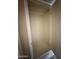 This is a completely empty closet with only one shelf at the very top for storage at 2401 W Weldon Ave, Phoenix, AZ 85015