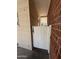 Side gate on the property providing access to the backyard and additional security at 2401 W Weldon Ave, Phoenix, AZ 85015