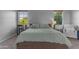 Serene bedroom featuring two windows and lamps on both sides of the bed with a cozy, inviting feel at 4093 E Dublin St, Gilbert, AZ 85295