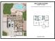 Detailed floor plan showcasing the layout of this home, including the pool, garage, and all rooms at 4093 E Dublin St, Gilbert, AZ 85295