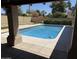 A refreshing pool with cool, clear water surrounded by a patio, perfect for summer relaxation at 6712 E Beverly Ln, Scottsdale, AZ 85254