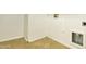 A laundry area on tile floors features washer connections, utilities and an outlet at 7425 W Crown King Rd, Phoenix, AZ 85043