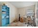 Bedroom with neutral walls, bright window, and carpet flooring at 870 S La Paz Rd, Maricopa, AZ 85139
