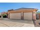 This home has a two-car garage and a large driveway, perfect for a Gathering with multiple vehicles at 1138 E Avenida Isabela St, Casa Grande, AZ 85122