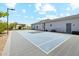 Backyard sports area with a basketball court and plenty of space for other games and activities at 1160 E Cedar Pl, Chandler, AZ 85249