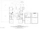 Detailed floor plan showcasing the layout of this spacious home, highlighting room dimensions and overall square footage at 1160 E Cedar Pl, Chandler, AZ 85249