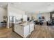 Spacious kitchen featuring a large island, stainless steel appliances, and an open floor plan at 1160 E Cedar Pl, Chandler, AZ 85249