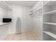 Walk in closet with shelving and space for hanging clothes at 1756 N Summer Cir, Mesa, AZ 85203