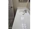 A clean bathroom featuring a sink with white countertops at 1794 N Agave St, Casa Grande, AZ 85122