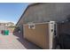 Exterior view of a storage shed, providing additional storage space in the backyard at 18731 W San Juan Ave, Litchfield Park, AZ 85340