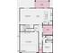 Detailed first-floor plan showing the layout of the garage, great room, kitchen, study, bedroom, and patio at 25148 N 167Th Ave, Surprise, AZ 85387