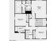 Second floor plan featuring primary suite, bedrooms, baths, and laundry for comfortable living at 25161 N 167Th Ave, Surprise, AZ 85387