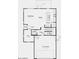 First floor plan showing a spacious layout including great room, dining, kitchen, flex space, and garage at 25161 N 167Th Ave, Surprise, AZ 85387