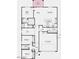 Open-concept floor plan showcasing the layout of the home, including the primary suite, bedrooms, and living spaces at 25164 N 167Th Ave, Surprise, AZ 85387
