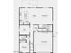 First floor plan featuring a kitchen, dining area, great room, flex room, bedroom, two-car garage and optional patio at 25165 N 167Th Ave, Surprise, AZ 85387