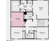 Upstairs floor plan featuring a primary suite, media room, laundry room and three bedrooms at 25168 N 167Th Ave, Surprise, AZ 85387