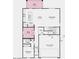 First floor floorplan includes kitchen, dining room, great room, study, bath 3, and bedroom 4 at 25181 N 167Th Ave, Surprise, AZ 85387