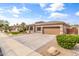 Well-maintained single-story home featuring desert landscaping and a two-car garage at 2612 S Jacob St, Gilbert, AZ 85295
