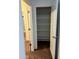 Functional closet featuring spacious shelving for optimum storage and organization potential at 38086 W Isabella Ln, Maricopa, AZ 85138