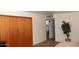 Bedroom with hardwood floors and a built in closet at 3942 N 38Th St, Phoenix, AZ 85018