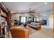 Spacious living room boasts ample seating, natural light and a neutral color palette at 4441 E Sunnyside Ln, Phoenix, AZ 85032