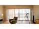 Inviting living space featuring large windows and a telescope for enjoying panoramic city vistas at 4750 N Central Ave # D15, Phoenix, AZ 85012