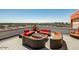 Spacious rooftop deck with comfortable lounge seating and city views at 4750 N Central Ave # D15, Phoenix, AZ 85012