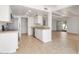 Bright kitchen features white cabinetry, stainless appliances, and granite countertops at 511 E Calavar Rd, Phoenix, AZ 85022