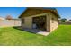 Open garage showcasing ample storage space with various equipment and supplies at 6637 W Pershing Ave, Glendale, AZ 85304