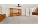 Spacious main bedroom with custom headboard and dresser, carpeted floors and entry to main bath at 8637 E Via De La Escuela --, Scottsdale, AZ 85258