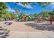 Neighborhood playground featuring climbing, sliding, and swinging play structures at 1187 E Frances Ln, Gilbert, AZ 85295
