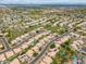 A high angle view showing the neighborhood and the home's location within the community at 1377 W Park Ave, Gilbert, AZ 85233