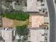 Aerial view of property, showcasing lot and neighbor homes at 1377 W Park Ave, Gilbert, AZ 85233