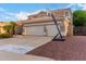 Three car garage with a basketball hoop, providing plenty of parking and storage space at 1377 W Park Ave, Gilbert, AZ 85233