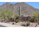 Welcome to Scottsdale Mountain community sign with desert landscape at 13914 E Laurel Ln, Scottsdale, AZ 85259