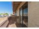 Balcony with wood slats and view of the neighborhood, providing an outdoor space for relaxation at 1618 N 32Nd St # 5, Phoenix, AZ 85008