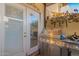 Stainless steel outdoor kitchen area featuring a built-in grill and convenient access from the doors at 1618 N 32Nd St # 5, Phoenix, AZ 85008